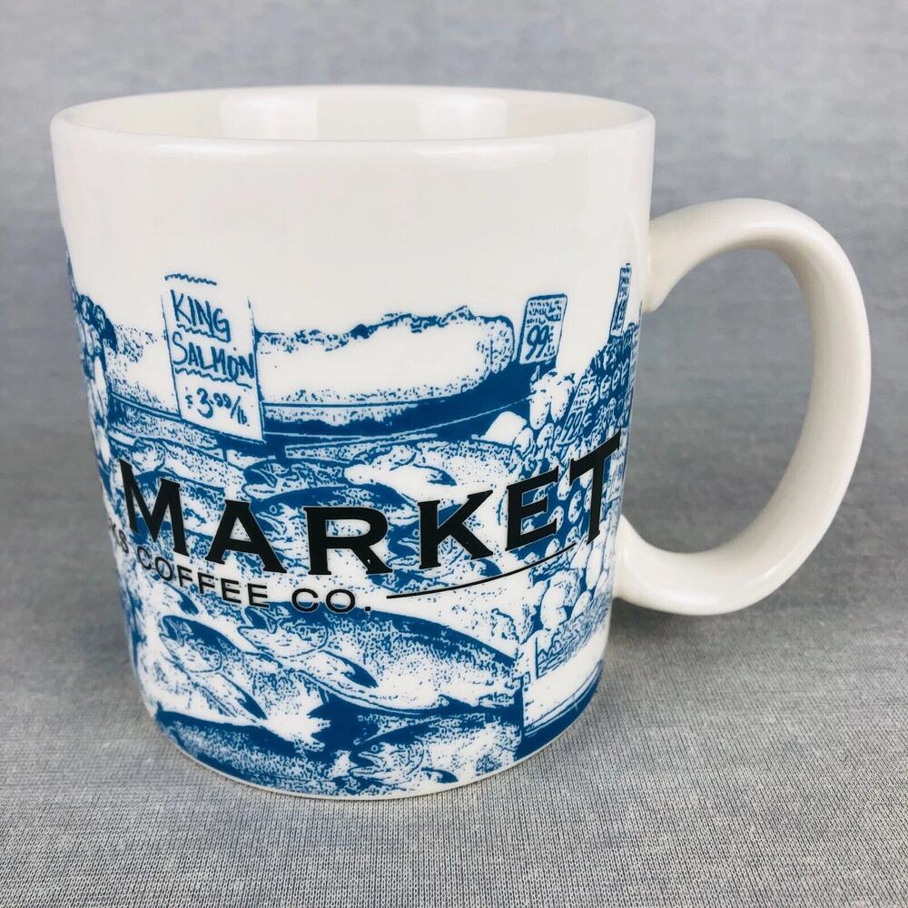 2005 Starbucks City Mug Pike Place Market The Birthplace of Starbucks Coffee